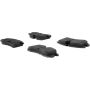 CENTRIC PARTS 102.07540 C-Tek Semi-Metallic Brake Pads with Shims