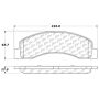 CENTRIC PARTS 102.07560 C-Tek Semi-Metallic Brake Pads with Shims