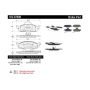 CENTRIC PARTS 102.07600 C-Tek Semi-Metallic Brake Pads with Shims