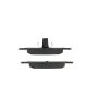 CENTRIC PARTS 102.07620 C-Tek Semi-Metallic Brake Pads with Shims