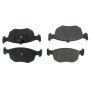 CENTRIC PARTS 102.07620 C-Tek Semi-Metallic Brake Pads with Shims