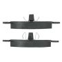CENTRIC PARTS 102.07680 C-Tek Semi-Metallic Brake Pads with Shims