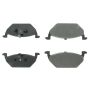CENTRIC PARTS 102.07680 C-Tek Semi-Metallic Brake Pads with Shims
