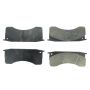 CENTRIC PARTS 102.07690 C-Tek Semi-Metallic Brake Pads with Shims