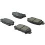CENTRIC PARTS 102.07700 C-Tek Semi-Metallic Brake Pads with Shims