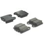 CENTRIC PARTS 102.07710 C-Tek Semi-Metallic Brake Pads with Shims