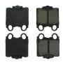 CENTRIC PARTS 102.07710 C-Tek Semi-Metallic Brake Pads with Shims