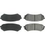 CENTRIC PARTS 102.07730 C-Tek Semi-Metallic Brake Pads with Shims