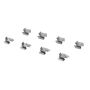 CENTRIC PARTS 102.07740 C-Tek Semi-Metallic Brake Pads with Shims