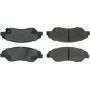 CENTRIC PARTS 102.07740 C-Tek Semi-Metallic Brake Pads with Shims