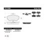 CENTRIC PARTS 102.07800 C-Tek Semi-Metallic Brake Pads with Shims