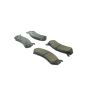 CENTRIC PARTS 102.07850 C-Tek Semi-Metallic Brake Pads with Shims