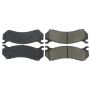 CENTRIC PARTS 102.07850 C-Tek Semi-Metallic Brake Pads with Shims
