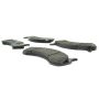 CENTRIC PARTS 102.07860 C-Tek Semi-Metallic Brake Pads with Shims