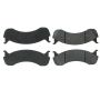 CENTRIC PARTS 102.07860 C-Tek Semi-Metallic Brake Pads with Shims