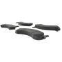 CENTRIC PARTS 102.07861 C-Tek Semi-Metallic Brake Pads with Shims