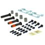 CENTRIC PARTS 102.07861 C-Tek Semi-Metallic Brake Pads with Shims