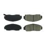 CENTRIC PARTS 102.07870 C-Tek Semi-Metallic Brake Pads with Shims