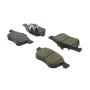 CENTRIC PARTS 102.07940 C-Tek Semi-Metallic Brake Pads with Shims