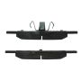 CENTRIC PARTS 102.07940 C-Tek Semi-Metallic Brake Pads with Shims