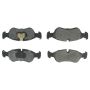 CENTRIC PARTS 102.07960 C-Tek Semi-Metallic Brake Pads with Shims