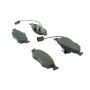 CENTRIC PARTS 102.08010 C-Tek Semi-Metallic Brake Pads with Shims