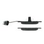 CENTRIC PARTS 102.08010 C-Tek Semi-Metallic Brake Pads with Shims