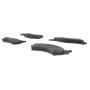 CENTRIC PARTS 102.08020 C-Tek Semi-Metallic Brake Pads with Shims