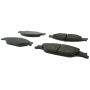 CENTRIC PARTS 102.08040 C-Tek Semi-Metallic Brake Pads with Shims