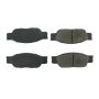 CENTRIC PARTS 102.08050 C-Tek Semi-Metallic Brake Pads with Shims