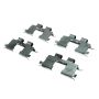 CENTRIC PARTS 102.08130 C-Tek Semi-Metallic Brake Pads with Shims