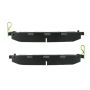 CENTRIC PARTS 102.08150 C-Tek Semi-Metallic Brake Pads with Shims