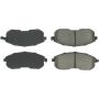 CENTRIC PARTS 102.08151 C-Tek Semi-Metallic Brake Pads with Shims