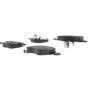 CENTRIC PARTS 102.08190 C-Tek Semi-Metallic Brake Pads with Shims