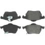 CENTRIC PARTS 102.08190 C-Tek Semi-Metallic Brake Pads with Shims