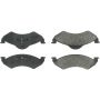 CENTRIC PARTS 102.08200 C-Tek Semi-Metallic Brake Pads with Shims