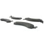 CENTRIC PARTS 102.08210 C-Tek Semi-Metallic Brake Pads with Shims