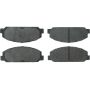 CENTRIC PARTS 102.08270 C-Tek Semi-Metallic Brake Pads with Shims