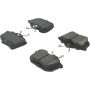 CENTRIC PARTS 102.08380 C-Tek Semi-Metallic Brake Pads with Shims