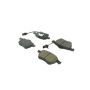 CENTRIC PARTS 102.08400 C-Tek Semi-Metallic Brake Pads with Shims