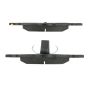 CENTRIC PARTS 102.08430 C-Tek Semi-Metallic Brake Pads with Shims