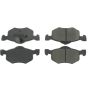CENTRIC PARTS 102.08430 C-Tek Semi-Metallic Brake Pads with Shims