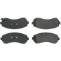 CENTRIC PARTS 102.08440 C-Tek Semi-Metallic Brake Pads with Shims
