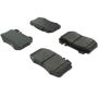 CENTRIC PARTS 102.08470 C-Tek Semi-Metallic Brake Pads with Shims