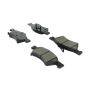 CENTRIC PARTS 102.08570 C-Tek Semi-Metallic Brake Pads with Shims