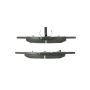 CENTRIC PARTS 102.08570 C-Tek Semi-Metallic Brake Pads with Shims