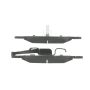 CENTRIC PARTS 102.08580 C-Tek Semi-Metallic Brake Pads with Shims