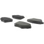 CENTRIC PARTS 102.08620 C-Tek Semi-Metallic Brake Pads with Shims