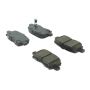 CENTRIC PARTS 102.08650 C-Tek Semi-Metallic Brake Pads with Shims