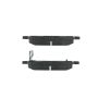 CENTRIC PARTS 102.08650 C-Tek Semi-Metallic Brake Pads with Shims